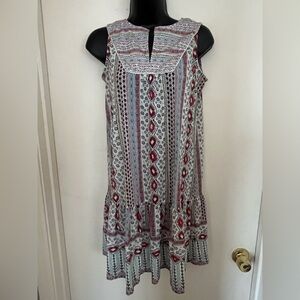 Style & Co. Multicolor Patterned Dress
